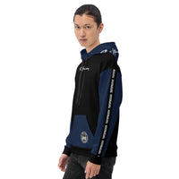 ThatXpression Fashion Unisex Navy Track Hoodie