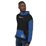 ThatXpression Fashion Designer Unisex Cerulean Track Hoodie