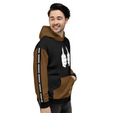 ThatXpression Fashion Fists Unisex Brown Track Hoodie