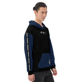 ThatXpression Fashion Unisex Navy Track Hoodie