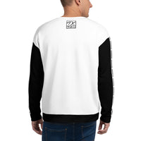 ThatXpression Fashion Designer White Track Unisex Sweatshirt