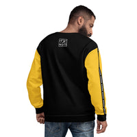 ThatXpression Fashion Designer Yellow Track Unisex Sweatshirt