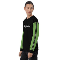 ThatXpression Fashion Designer Green Track Unisex Sweatshirt