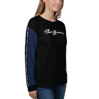 ThatXpression Fashion Designer Navy Track Unisex Sweatshirt