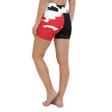 ThatXpression Train Hard Badge AI2 Yoga Shorts