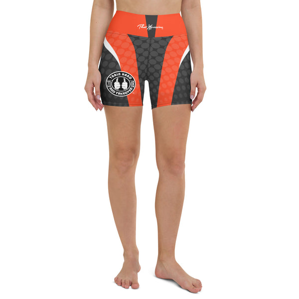 ThatXpression Train Hard Badge AI4 Yoga Shorts
