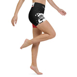 ThatXpression Train Hard Badge AI2 Yoga Shorts