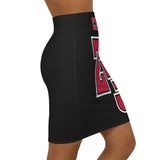 ThatXpression's Chicago 23 Black Red Women's Mini Skirt
