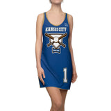 ThatXpression Fashion Kansas City Home Team Baseball Camo Racerback Dress