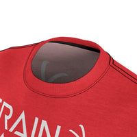 ThatXpression Fashion Train Hard & Takeover Red Unisex T-Shirt U09NH
