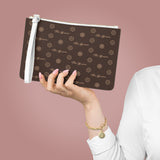 ThatXpression Fashion's TX8 Elegance Collection Brown and Tan Designer Clutch Bag