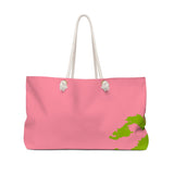 ThatXpression Fashion Stylish Pink & Green Ai11 Weekender Bag