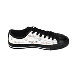ThatXpression Fashion's Elegance Collection White and Tan Women's Sneakers