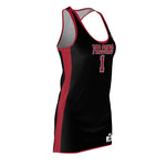 ThatXpression Fashion Racerback Jersey Themed Falcons Dress AFKIT