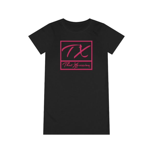 ThatXpression Fashion TX Pink Organic T-Shirt Dress P98J