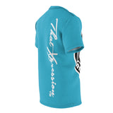 ThatXpression Fashion Signature Teal Badge Unisex T-Shirt-RL