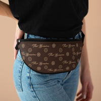 ThatXpression Fashion's TX12 Brown and Tan Elegance Fanny Pack