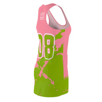ThatXpression Ai11 Prototype Pink Green 08 Racerback Tunic Dress