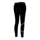 ThatXpression's Black Nuggets Single Striped Spandex Leggings