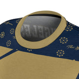 ThatXpression Elegance Women's Navy Gold Los Angeles S12 Designer T-Shirt