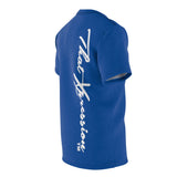 ThatXpression Fashion Signature Splash Royal Unisex T-Shirt XZ3T