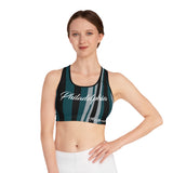 ThatXpression Philadelphia Striped Sports Bra