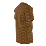 ThatXpression Fashion's Elegance Collection Brown and Tan Jekyll Shirt