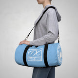 ThatXpression Fashion Train Hard & Takeover Gym Fitness Stylish Teal Duffel Bag