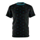 ThatXpression Elegance Men's Black Green S12 Designer T-Shirt