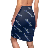 ThatXpression's Dallas Football Women's Pencil Skirt