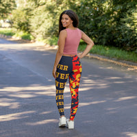 ThatXpression Fashion Themed Denver Spandex Leggings PSKIT Set