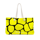 ThatXpression Fashion Stylish Black Yellow Cobble Pattern Bag R27KB