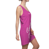ThatXpression Fashion Pink Enlarged Savage Racerback Dress