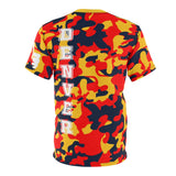 ThatXpression Fashion Ultimate Fan Camo Denver Men's T-shirt L0I7Y