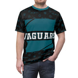 ThatXpression Elegance Men's Black Teal Jaguars S13 Designer T-Shirt
