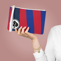 Queen Of Spades Collection Blue Red Clutch Bag