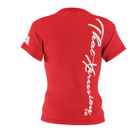 ThatXpression Fashion TX Signature Red Women's T-Shirt JU23I