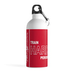 ThatXpression Train Hard Motivational Gym Fitness Yoga Outdoor Stainless Water Bottle