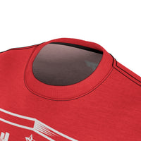 ThatXpression Train Hard & Takeover Shield Red Unisex T-Shirt U09NH