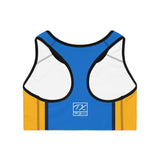 ThatXpression's Chargers Sports Themed Sports Bra