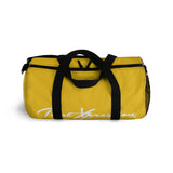 ThatXpression Fashion Train Hard & Takeover Gym Fitness Stylish Yellow Duffel Bag