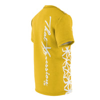ThatXpression Fashion Yellow Diamond Unisex T-Shirt L0I7Y