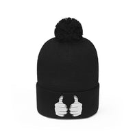 TX ThatXpression Unisex Pom Pom Fists Beanie