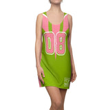 ThatXpression Ai4 Prototype Pink Green 08 Racerback Tunic Dress