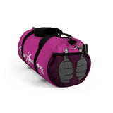ThatXpression Fashion Train Hard & Takeover Gym Fitness Stylish Pink Duffel Bag