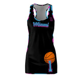 ThatXpression Fashion Miami Home Team Vice Camo Racerback Jersey Dress