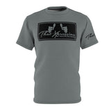 ThatXpression Fashion Thumbs Up Big Fists Gray Black Unisex T-Shirt CT73N