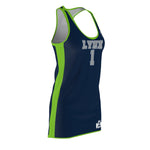 ThatXpression's Women's League Baller Lynx Racerback Jersey Themed Dress