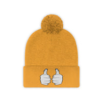 TX ThatXpression Unisex Pom Pom Fists Beanie