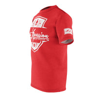 ThatXpression Train Hard & Takeover Spartan Red Unisex T-Shirt U09NH